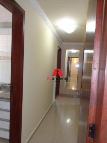 Apartamento com 3 dormitórios para alugar (mobiliado), 124 m² por r$ 3.000/mês - vila ivon - Foto 13