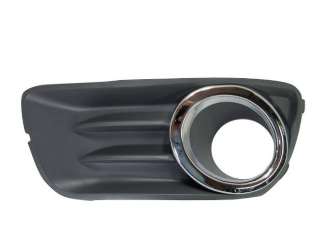 Grade Moldura Cinza Milha Palio 2008 A 2012 C/ Furo Esquerdo