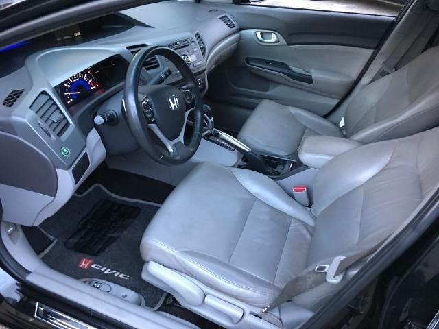 Civic LXL 1.8 Automático Flex Completão 2013 - Só precisa ter nome limpo - Foto 13