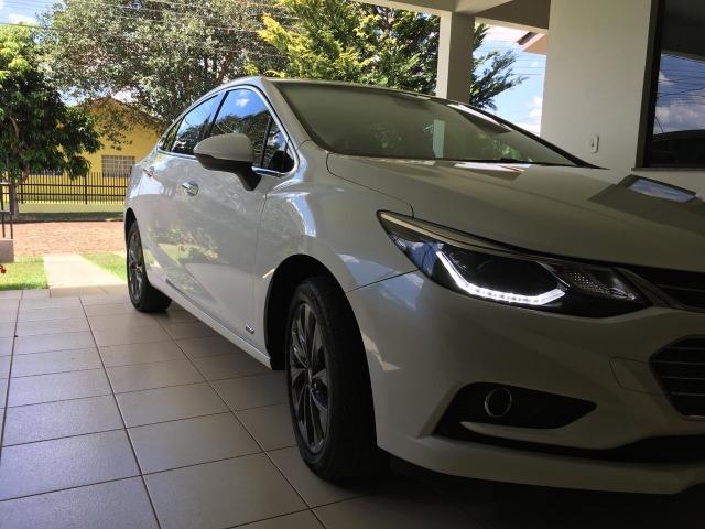 Chevrolet Cruze LTZ 1.4 Turbo flex-Branco Abalone 2017 - Foto 7