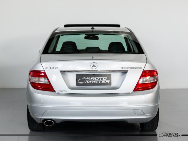Mercedes C-180 Kompressor Classic 1.6 16V Aut. - Prata - 2010 - Foto 5