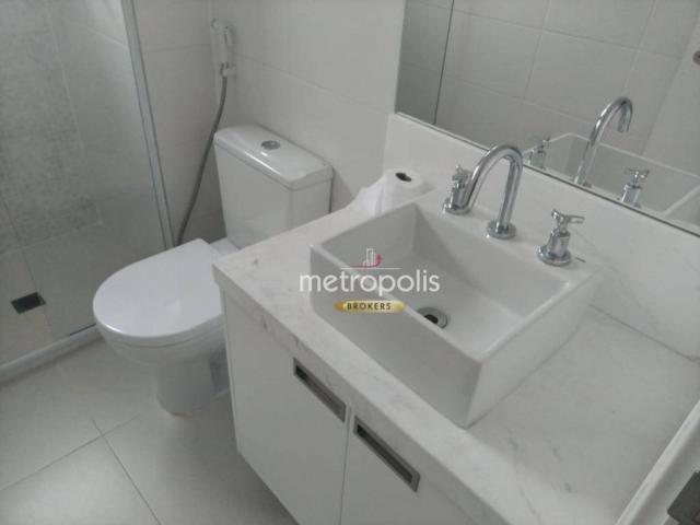 Apartamento com 2 dormitórios para alugar, 69 m² por r$ 2.500/mês - cerâmica - são caetano - Foto 17