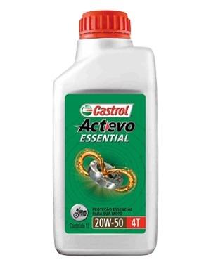 Oleo Motocicleta Mineral 20w50 Actevo Essential 4t 1lt Castrol