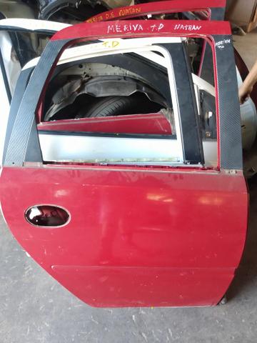 Porta traseira direita meriva 