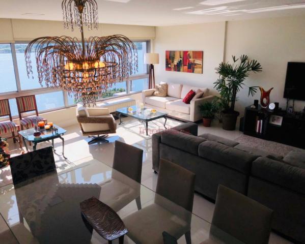 Apartamento de 200 m², lindíssimo, frontal Lagoa, na Av. Epitácio Pessoa, com vista panorâ - Foto 4