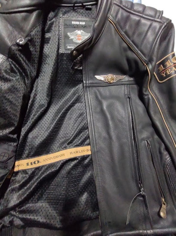 jaqueta harley davidson 110 anos