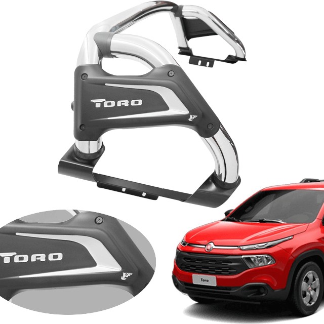 Santo Antônio Cromado Fiat Toro VF Trend