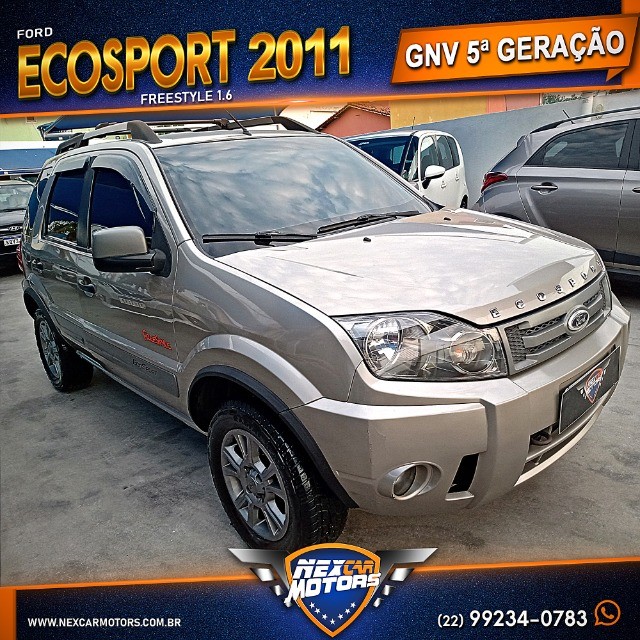 FORD ECOSPORT FREESTYLE 1.6 2011 COM GNV 5ª GERAÇÃO