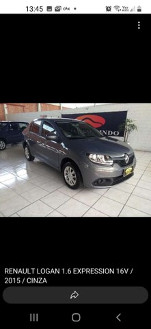 LOGAN CINZA 1.0 16V ANO 2015