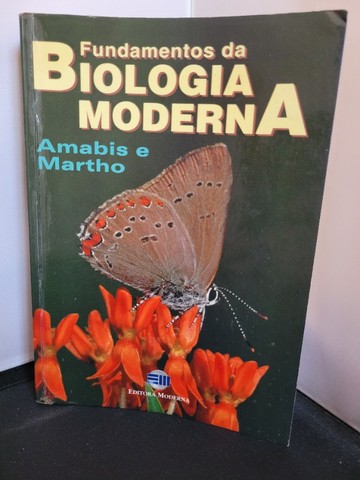 Livro Didático de Fundamentos da Biologia Moderna Usado - Editora Moderna