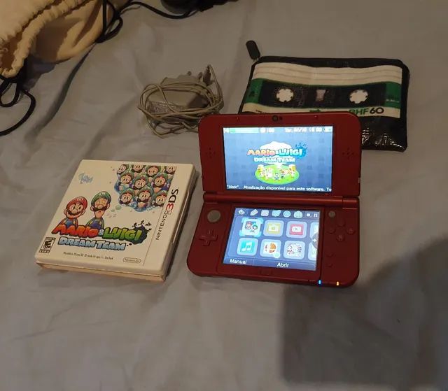 Consola de jogos portátil original, jogos grátis para Nintendo 3DS, 3DSXL,  3DSLL, 128GB, muitos jogos