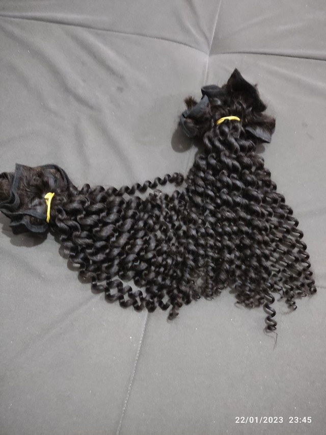 Nosso diferencial é a qualidade de nossos cabelos humanos e garantia de qualidade.