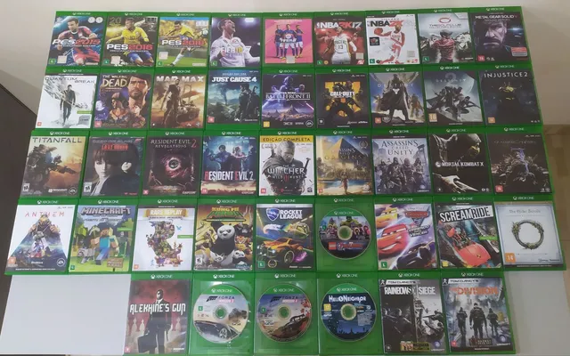 Jogos xbox one desbloqueado  +176 anúncios na OLX Brasil