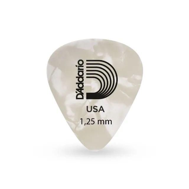 KIT 10 Palhetas D'Addario Pearl 1CWP7 Heavy 1,25 - PL0055PC10 - Foto 2