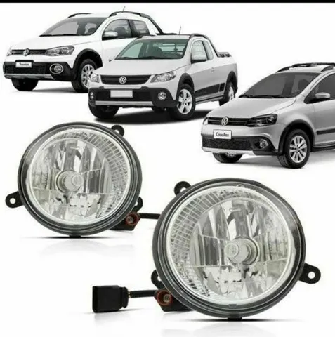 Par de farol de milha gol Rally e Saveiro Cross
