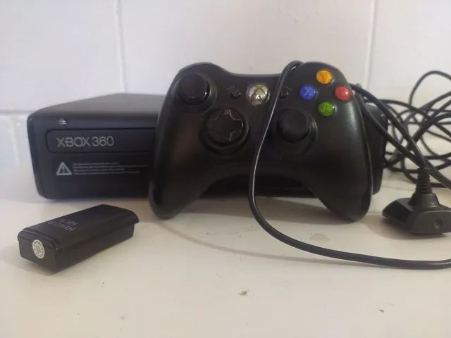 Xbox 360 // Bloqueado e Novo c/ 6 jogos e controle - Videogames