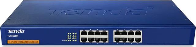  Switch Tenda Teh1600m Hub 16 Portas 10/100 Mbps