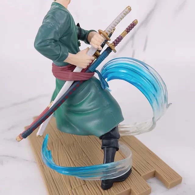 Kit Action Figure do Roronoa Zoro e Vinsmoke Sanji - Bonecos de One Piece - Foto 3