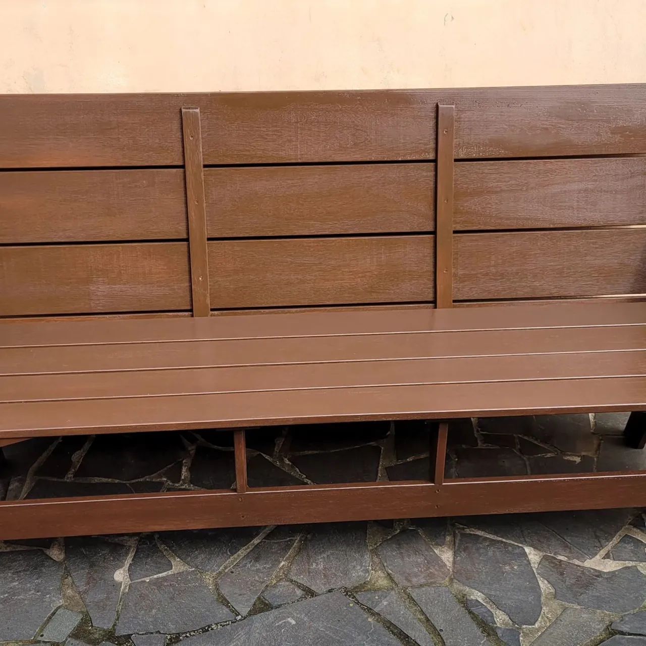 Mesa de Picnic dobrável em madeira - Foto 5