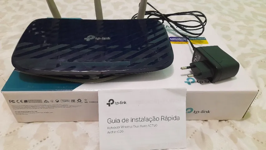 Roteador Wireless - Tp-link Archer C20w AC750 - Dual Band