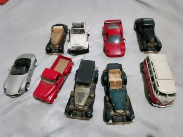 9 miniaturas de carrinhos antigos  - Foto 6