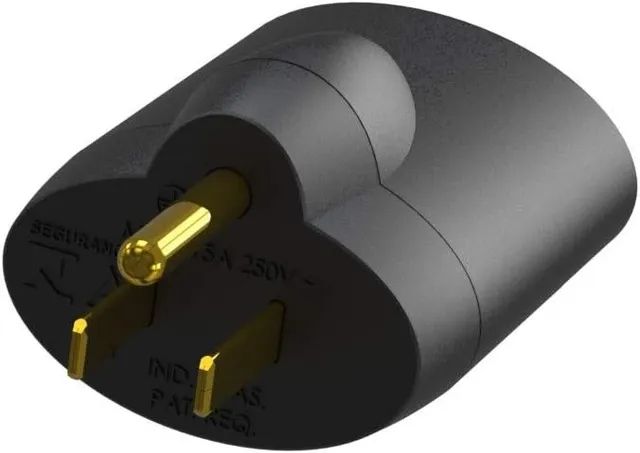 Adaptador De Tomada Nbr14136 Para Nema (2p+T)  - Sms - Foto 3