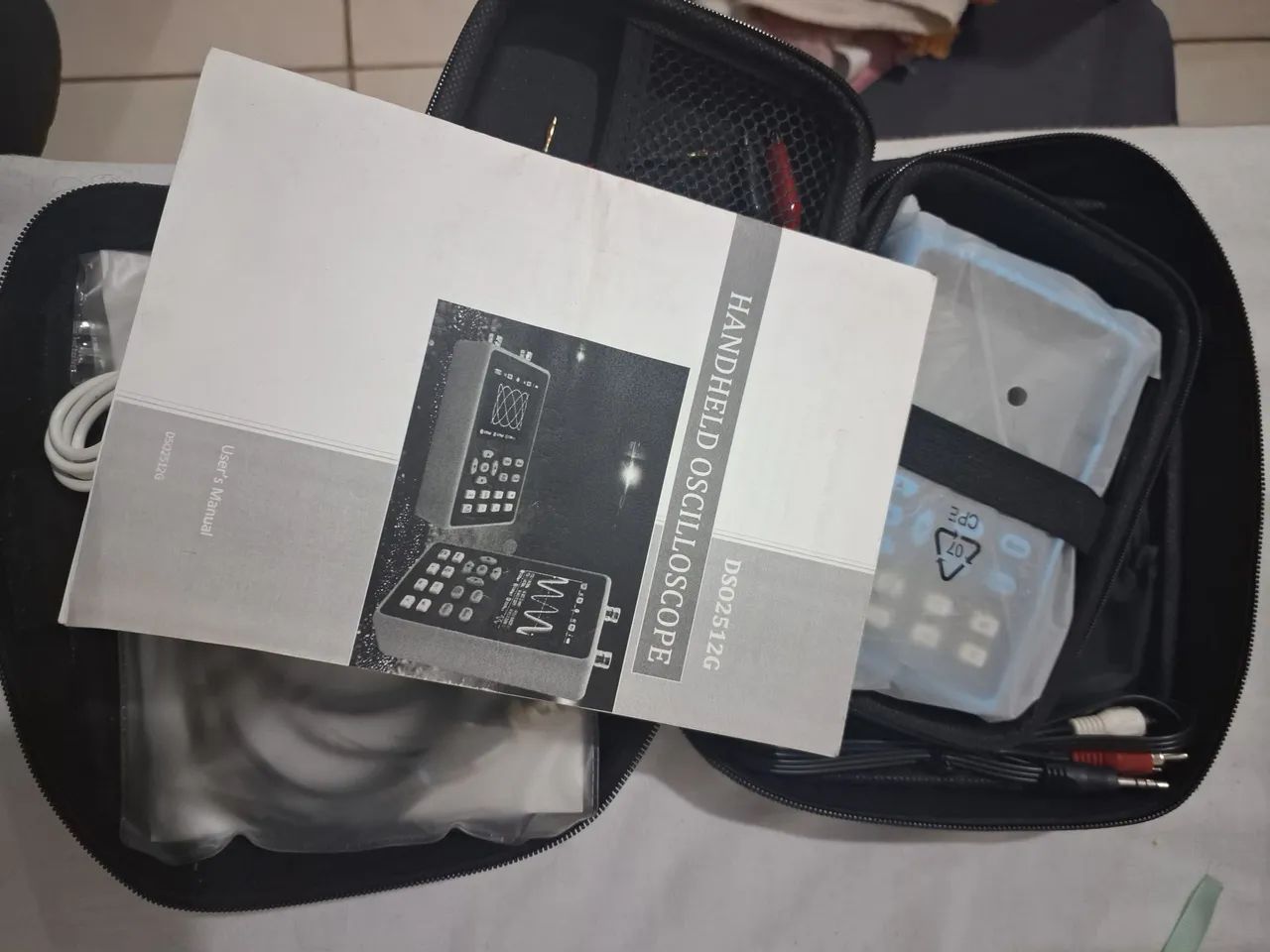 Osciloscópio dso 2512g 120mhz 02 canais - Foto 5