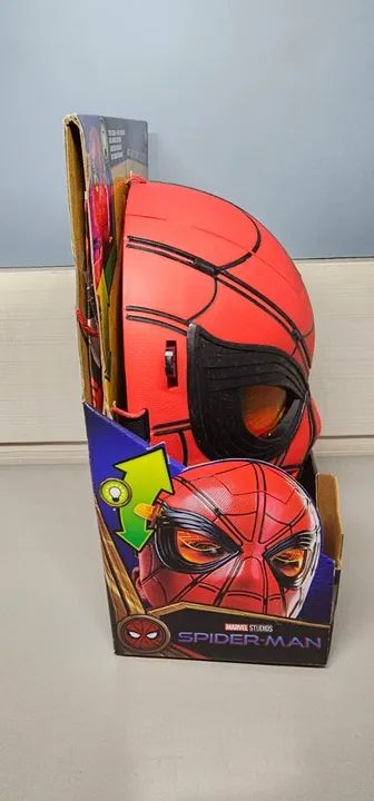 Máscara Luminosa Spider Man F0234 - Hasbro - Foto 3