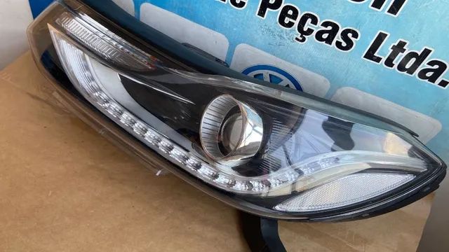 Farol lado esquerdo xenon e led tracker 2017 a 2019 - Foto 3