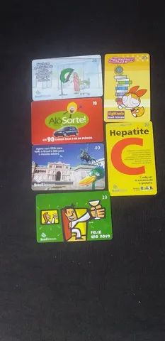 Lote antigo de cartões telefônicos.  - Foto 5