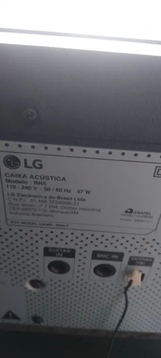  Vendo uma caixa de som l.g - Foto 4