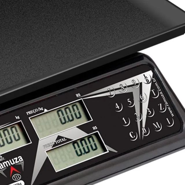 Balança Digital Ramuza Comercial  Sem Bateria 15kg - Foto 2