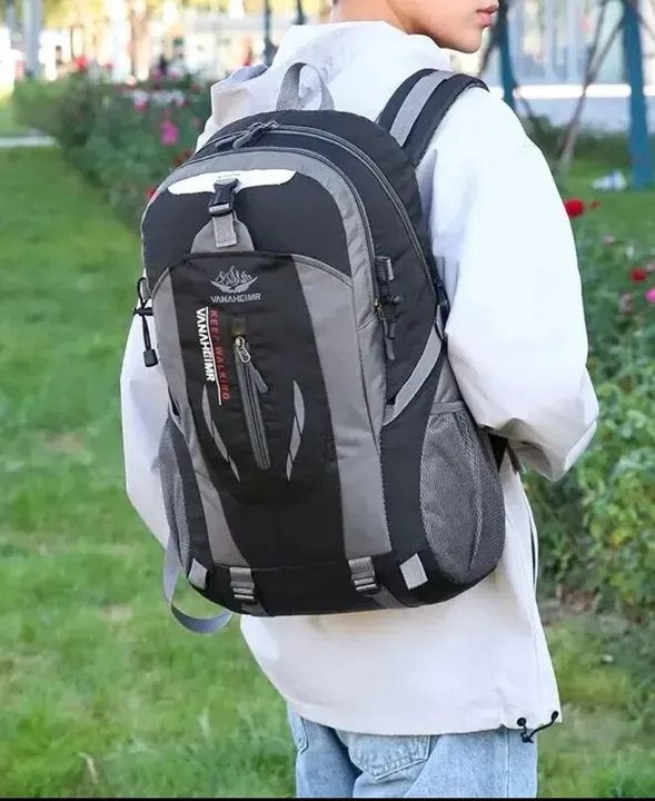 Mochila de Trilha Preta - Nova - Foto 3