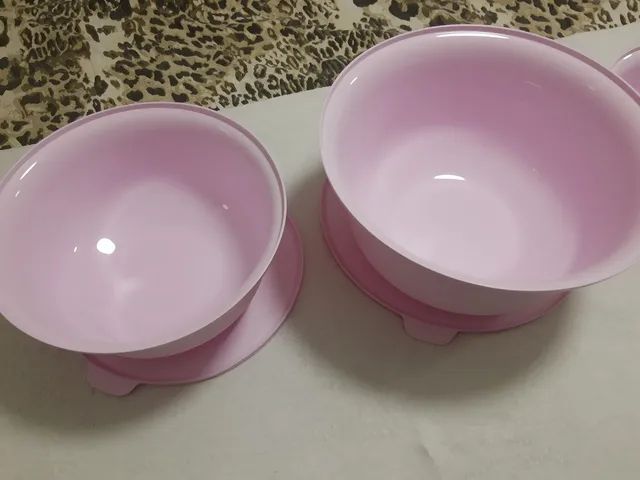 Tupperware conjunto rosa claro  - Foto 3