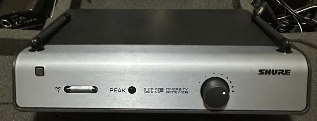 Sistema de microfone SHURE wireless ut4-tg, ut1-tg e lapela SHURE 93 - Foto 2