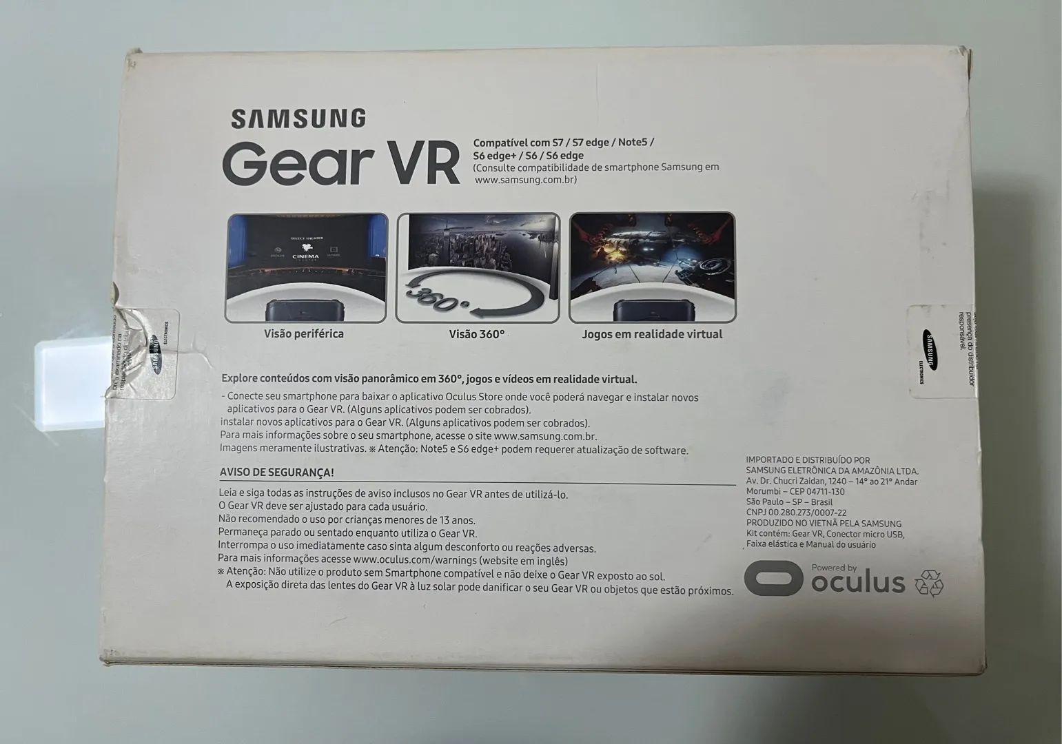Samsung Oculus Gear VR original  - Foto 6