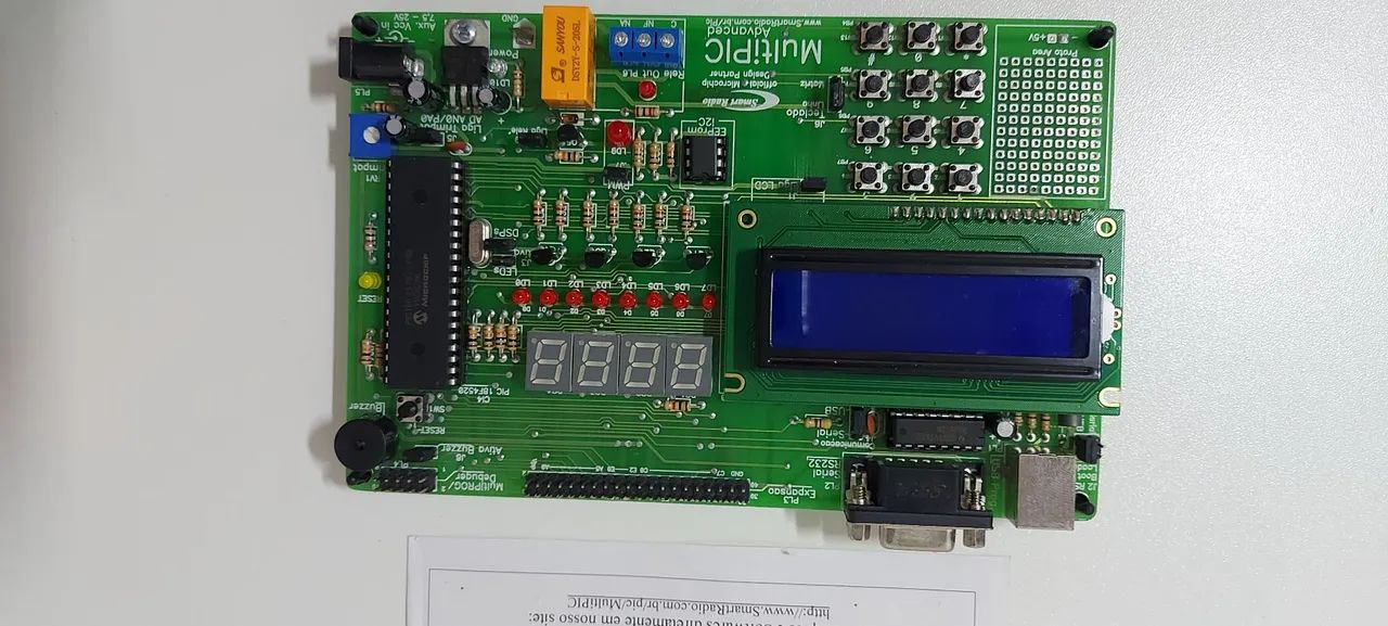 Placa de Desenvolvimento MultiPIC Advanced428513398034288645