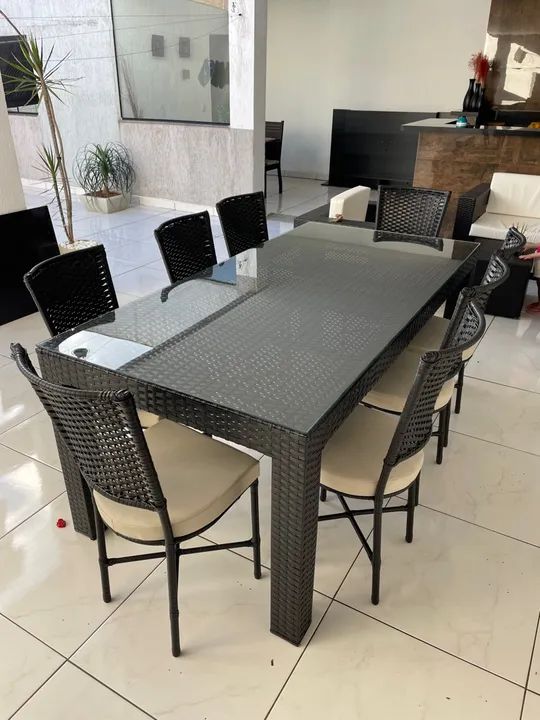 Mesa de jantar com 8 cadeiras pronta entrega  !!!!!  - Foto 5