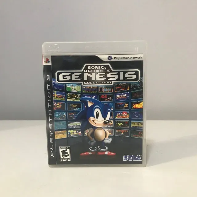 Jogo Ps3 Sonic Genesis Collection