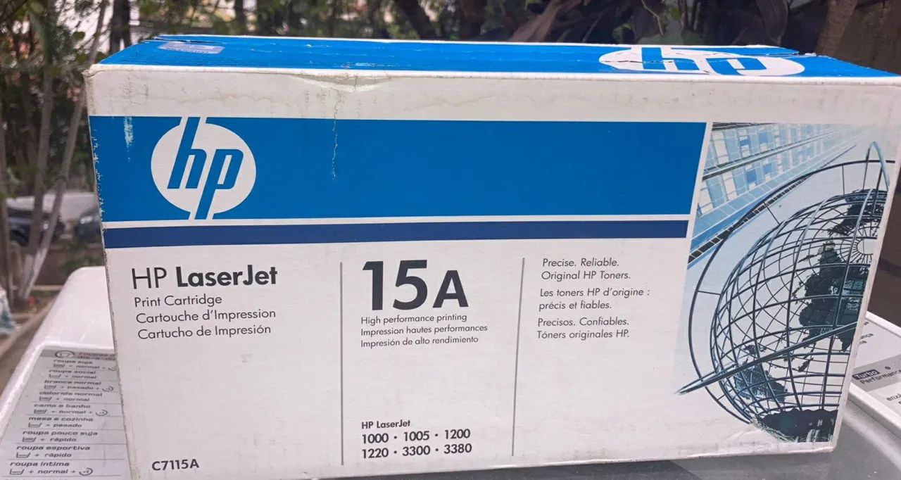 Toner Hp 15a cor preta - Sem uso na caixa