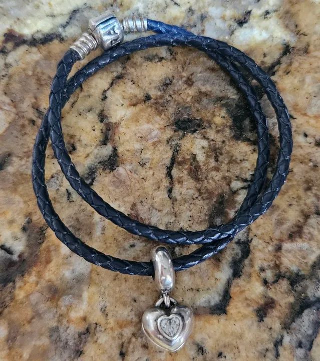 Pulseira couro Pandora - Foto 3