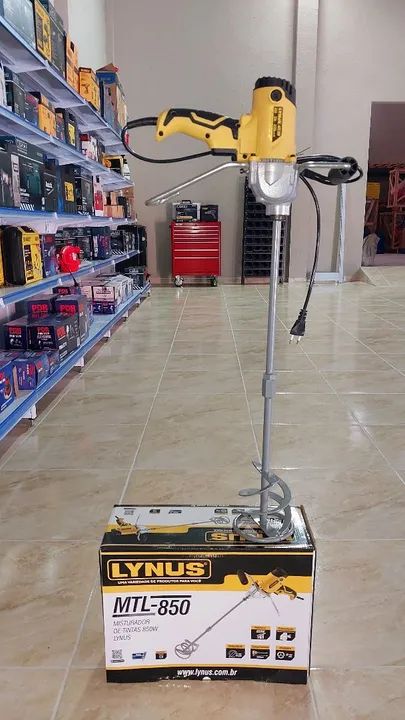 Misturador de Tintas 850w Lynus (Loja/Nova)