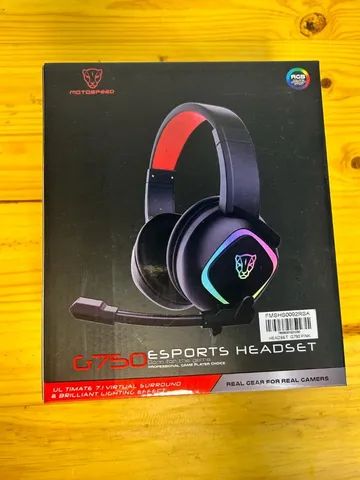 Headset Gamer Motospeed G750 Rosa Rgb - Foto 4