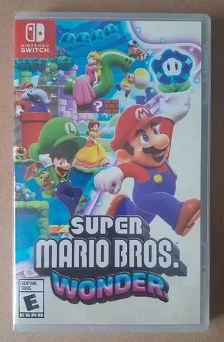 Super Mario Wonder Nintendo Switch Físico Novo Lacrado