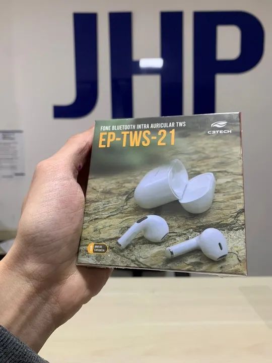 Fone EP - tws- 21BK BT 5.1 tws c3tech Preto - Loja Fisica - Parcelamos sem juros