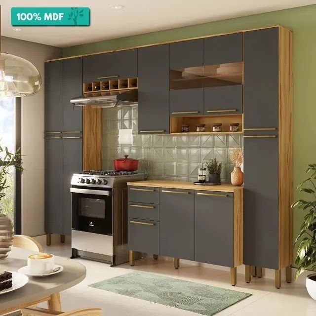 Cozinha Completa Napoli Prime 100% MDF  - Foto 5