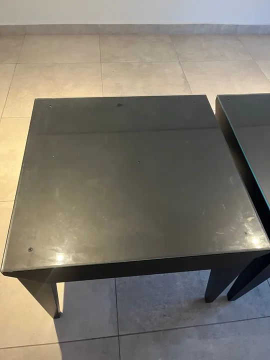 Mesas canto 75x75 SACCARO - Foto 2