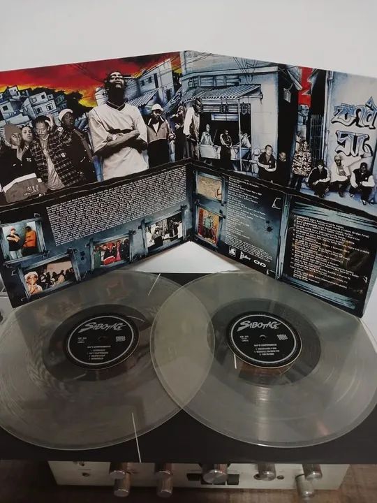 Disco de Vinil Sabotage - Rap & Compromisso - Edição Especial - Foto 2