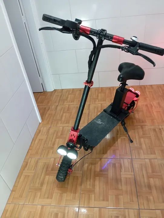 Patinete Elétrico Dobrável - semi-novo  - Foto 3