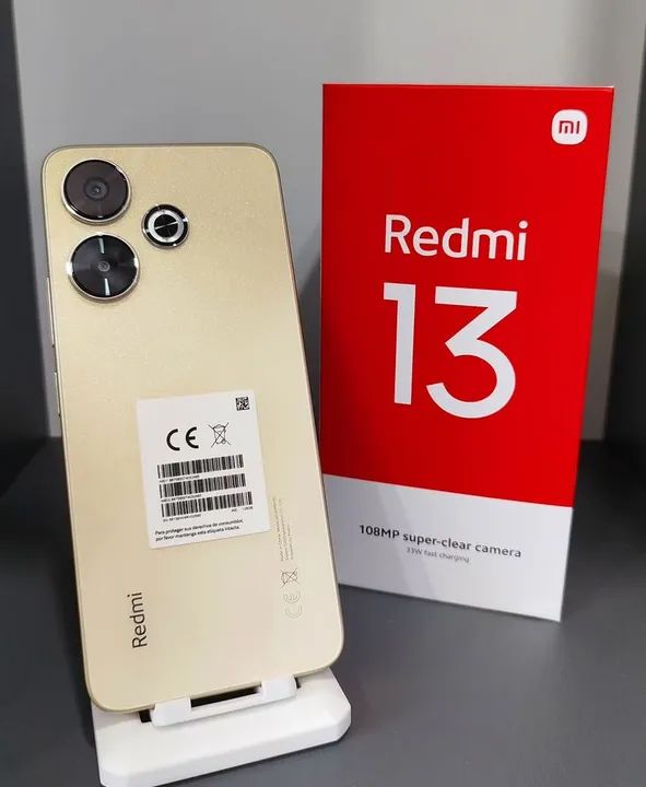 Celular Redmi 13 256Gb 08Ram Novo Lacrado Brindes  - Foto 2